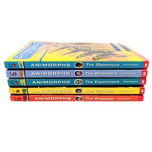 Animorphs Books Lot 19 20 28 29 35 K.A. Applegate 1998-1999 Sci-Fi Fantasy